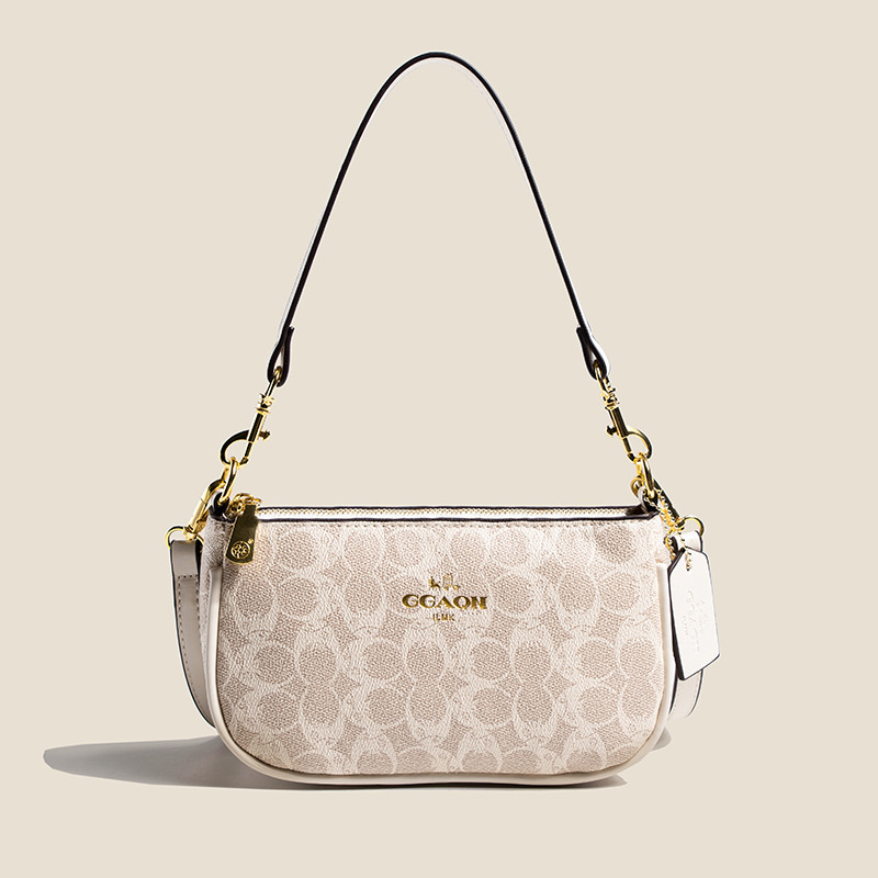Designer bag free shipping 2025 new fashion light luxury high-end texture armpit bag single shoulder crossbody bag for women