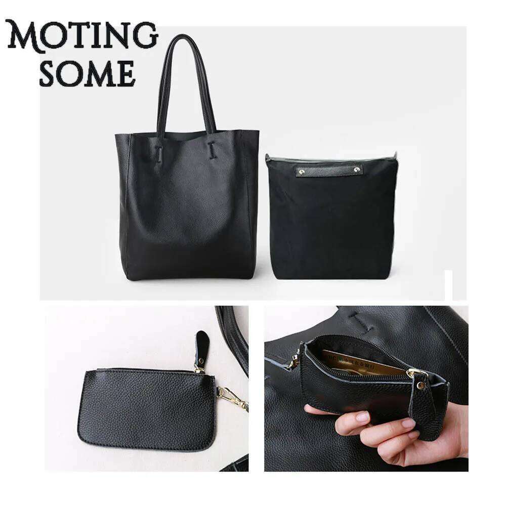 Simple Style Genuine Leather Women Tote High Quality Cowhide Large Shopper Female Totes Calfskin Shoulder Bag 2021 New 2025/06/06