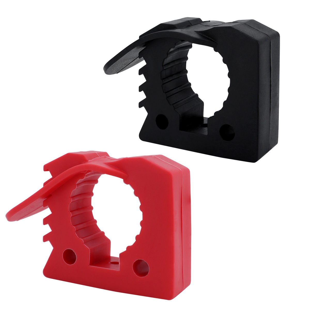 Car Clip Red Black Quick Fist Mounting Jig Car Mounting Buckle Rubber Fixing Adjustable Bracket