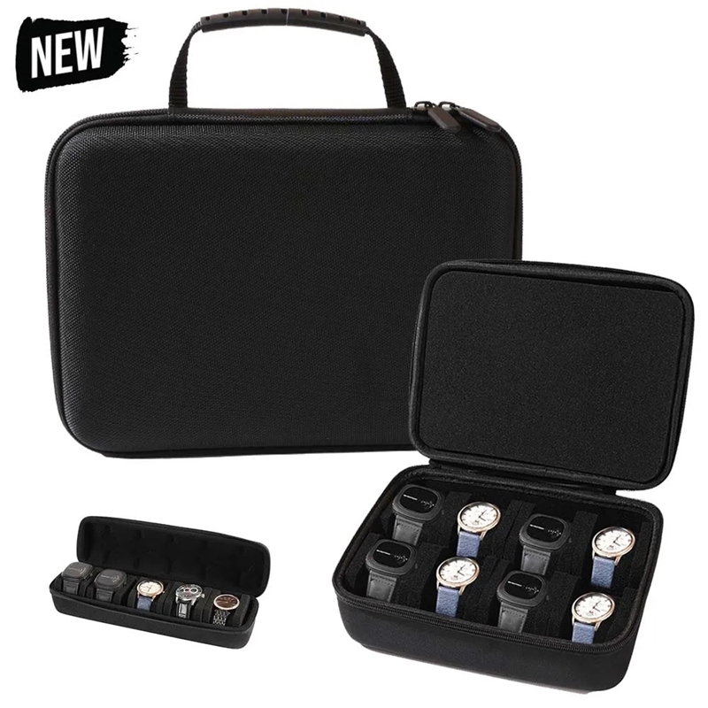 Watch Box Organizer For Men or WomenWatch Travel Case Portable Storage Display Holder for Wristwatches and Smart Watches y250519
