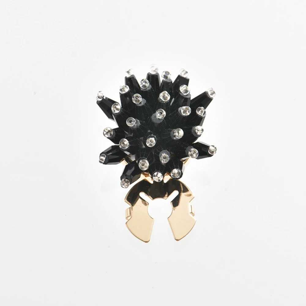 1PCS Pearl Rhinestone Flower Cufflinks for Women Suit Shirt Buttons Covers Fashion Jewelry Accessories Decoration Gifts W250606