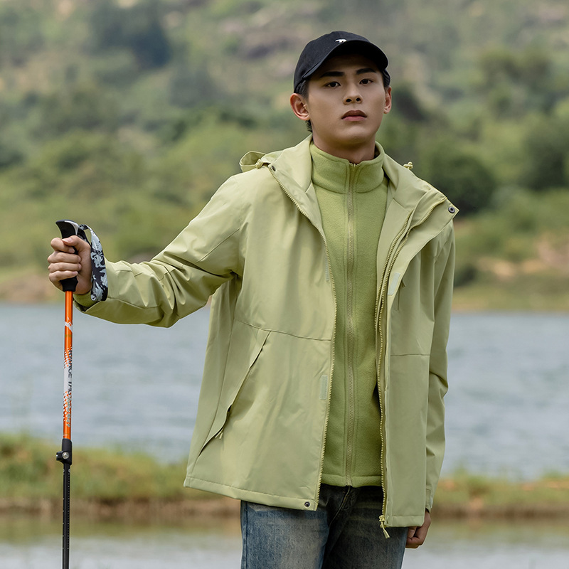 Ddmyoutdoor Autumn Winter Three In One Assault Jacket Thick Warm Solid Color Detachable Inner Liner Men S And Women S Outdoor Versatile Jacket Jackets