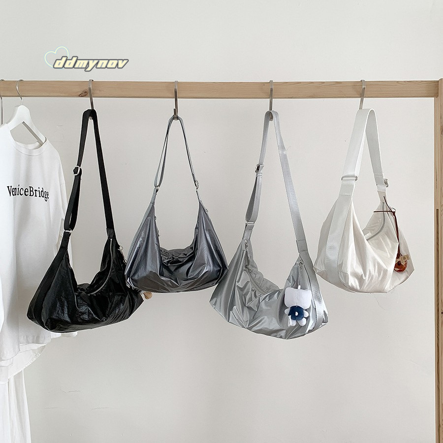 Korean Style Commuter Dumpling Versatile Casual New Shoulder for Women Niche Fashion Trendy Brand Women's Crossbody Bag ddmynov