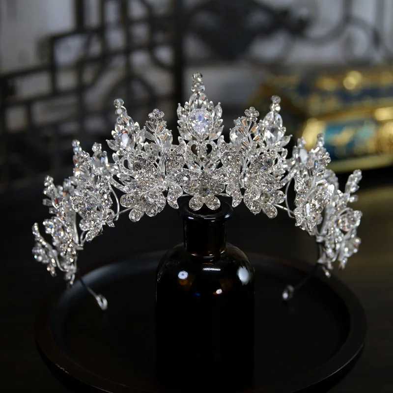 Bridal Tiara Rhinestone Wedding Crown Hair Accessories Women Luxury Korea Bride Diadem Headdress Headband Party Headwear Jewelry Z250605