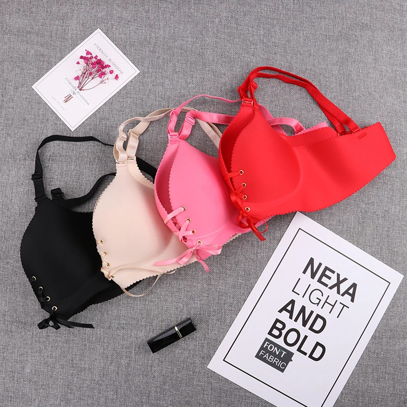 Seamless Bra Sexy Bras For Women Fashion Push Up Lingerie Wireless Bralette Cotton Brassiere Underwear Female Intimates 250530