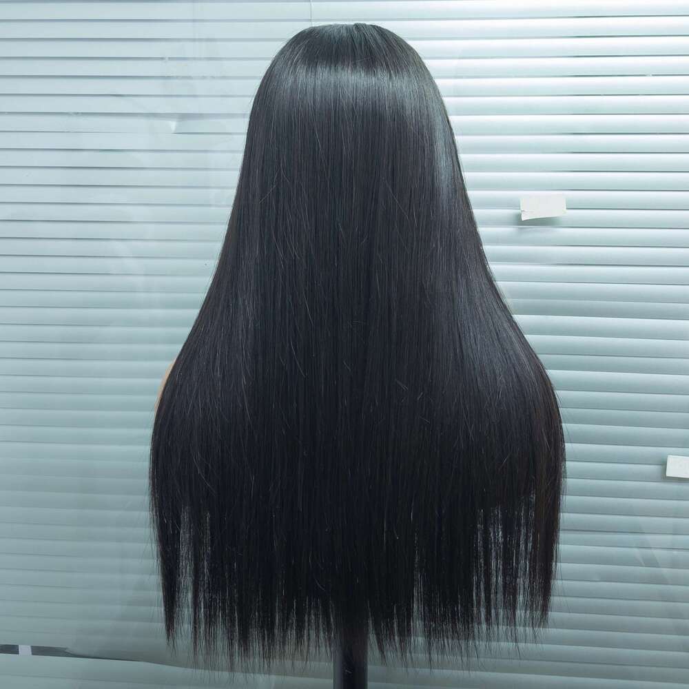 5x5 HD Closure Long Human Hair 300% High Density Lace 20" Vieamese Bone Straight Bob Wigs