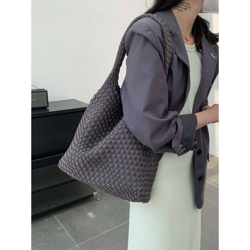 Niche Design Nylon Handwoven for Women Versatile Mother Daughter Bag Single Shoulder Large Capacity Underarm