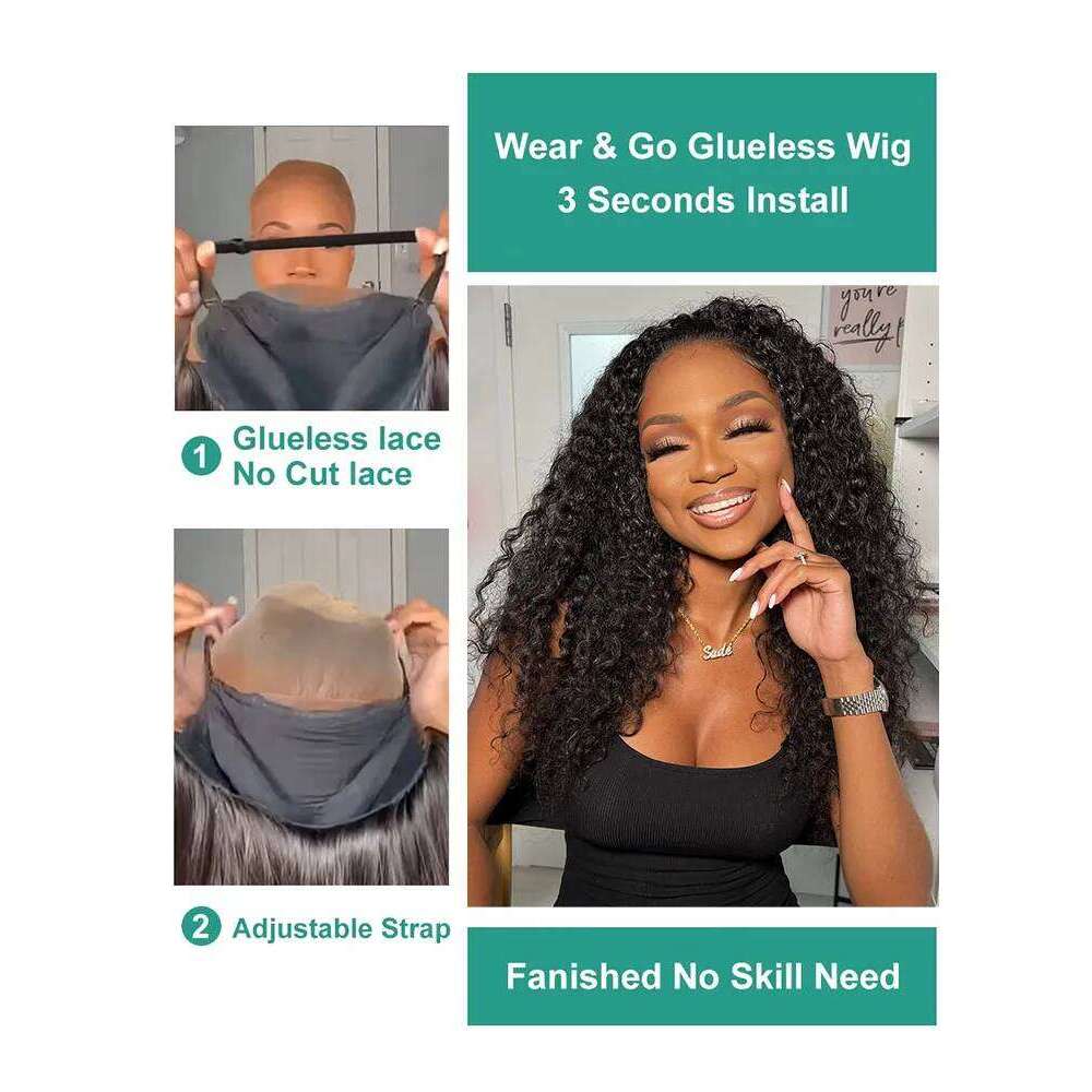 Lakeisha 30 42 Inch Curly Wigs Human Hair 6x6 Glueless 13x6 HD Lace Frontal Deep Wave Black Wig Preplucked Raw Indian For Women