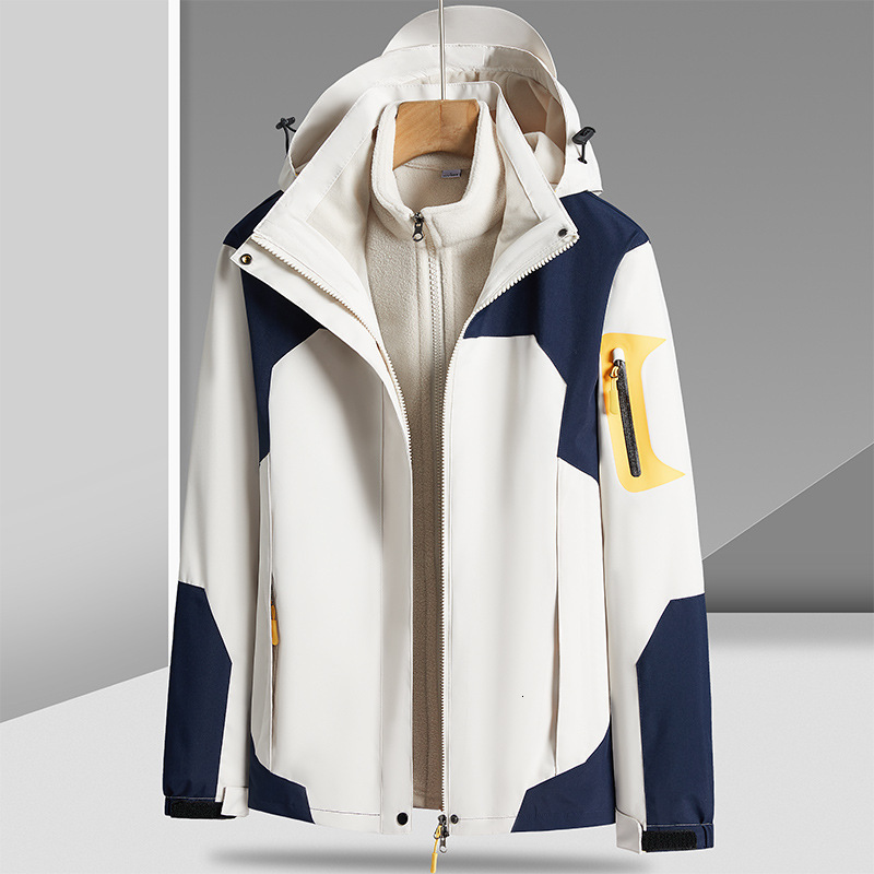 Ddmyoutdoor Outdoor Mountain Style Assault Three In One Couples Detachable Fleece Inner Tank Hiking Suit Jacket For Both Men And Women Jackets