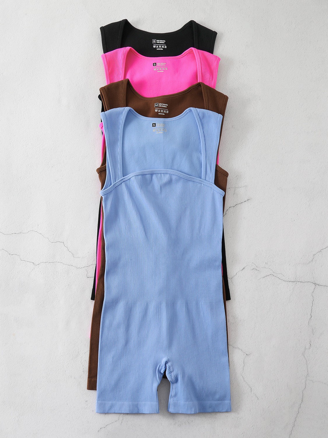 Seamless shorts undershirt tight one-piece yoga clothing women high elastic fitness sports shapewear training clothes