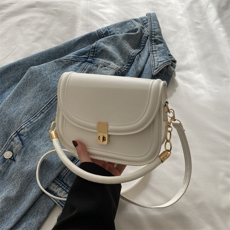 designer Vintage Small Square Bag 2025 Spring New Niche Small Bag for Women Simple Fashion Trendy Casual Shoulder Crossbody Bag
