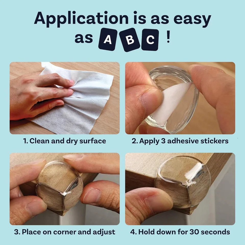 Corner Protector for Baby Protectors Guards - Corner Guard Safety Bumpers - Baby Proof Bumper Cushion to Cover Sharp T 250530