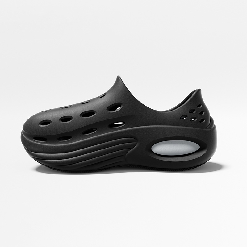 Summer free shipping new luxury designer men's anti slip height increasing beach shoes with toe caps, outdoor sandals for outdoor wear