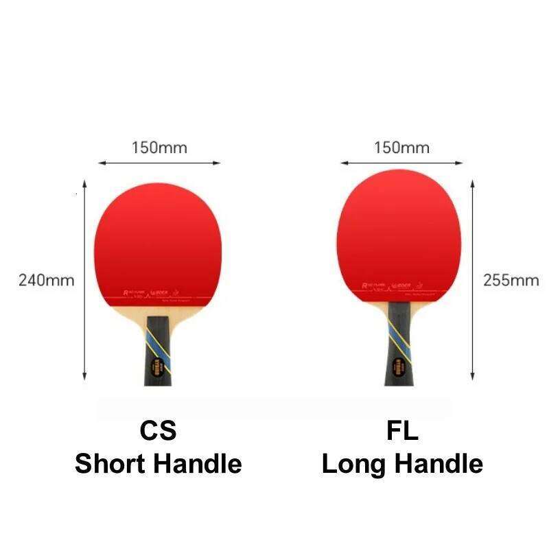 1 PCS 7-Ply Table Tennis BOER S5 Series Racket with Bag Offensive Ping Pong Paddle Training