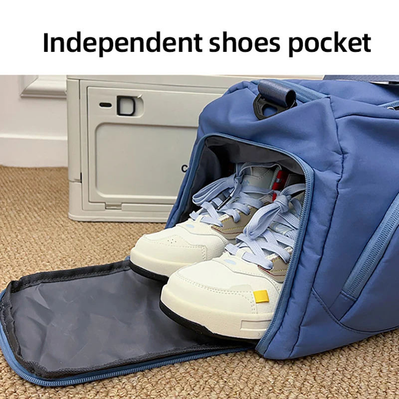 Sports Gym Bag Fitness Wet Dry Handbag Multifunctional Luggage Storage Packs For Female Outdoor Travel Bags with Shoe Pocket 250605