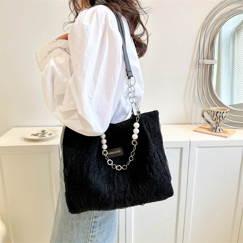 designer 2025 Spring Summer New Fashion Chain Shoulder Bag Large Capacity Tote Bag Women's Bag Supports Wholesale and Mixed Orders