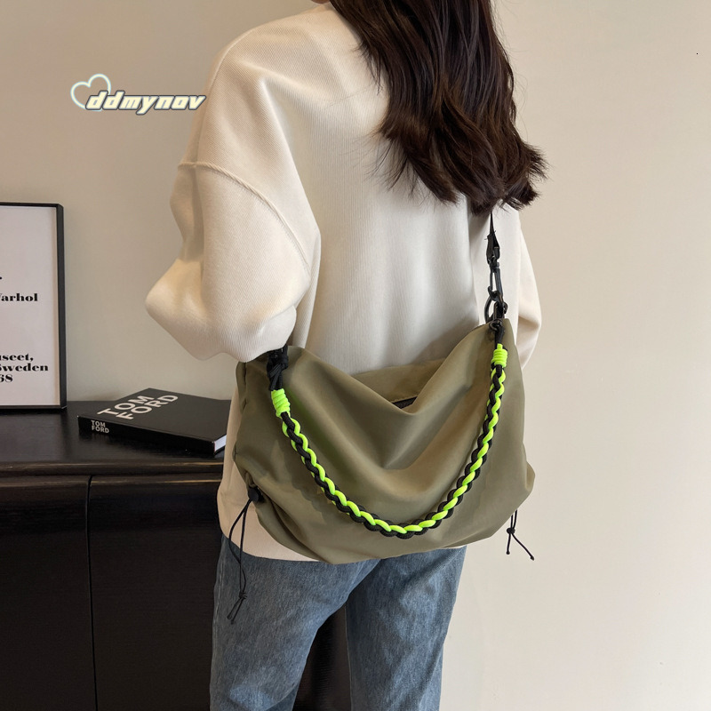 Dumpling 2023 New Simple Trendy Women's Shoulder Korean Style Ins Wind Crossbody Bag for Women ddmynov