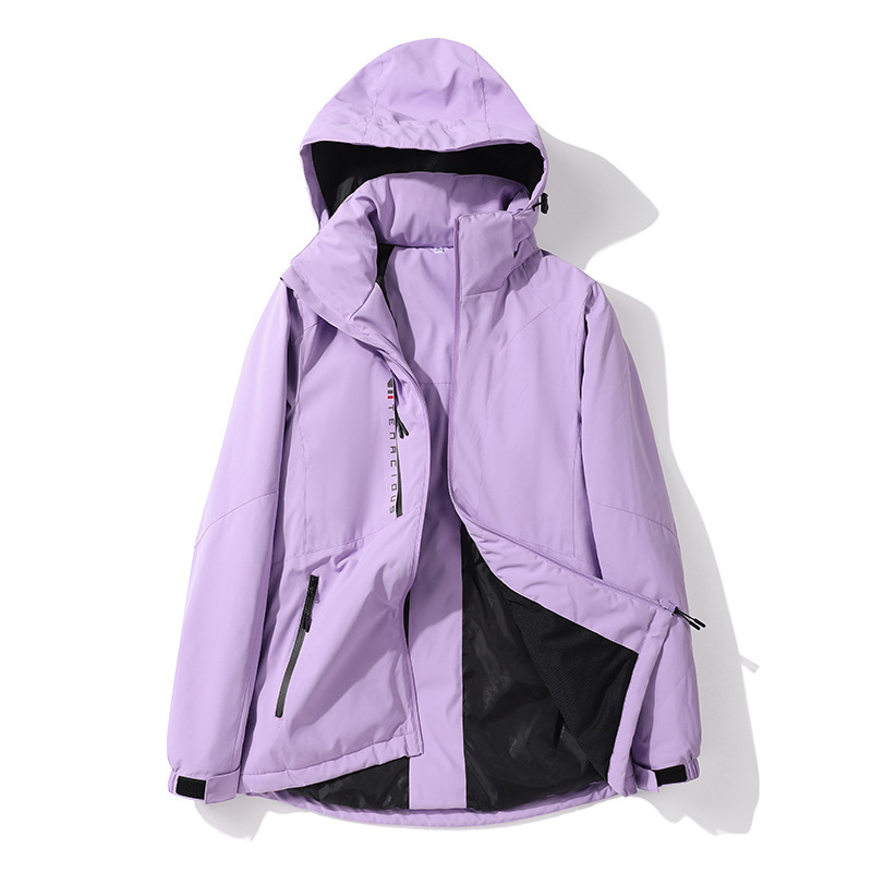 Ddmyoutdoor New One Piece Assault Jacket Contrasting Color Cotton Coat Men S Women S Outdoor Waterproof And Warm Hiking Suit Jackets