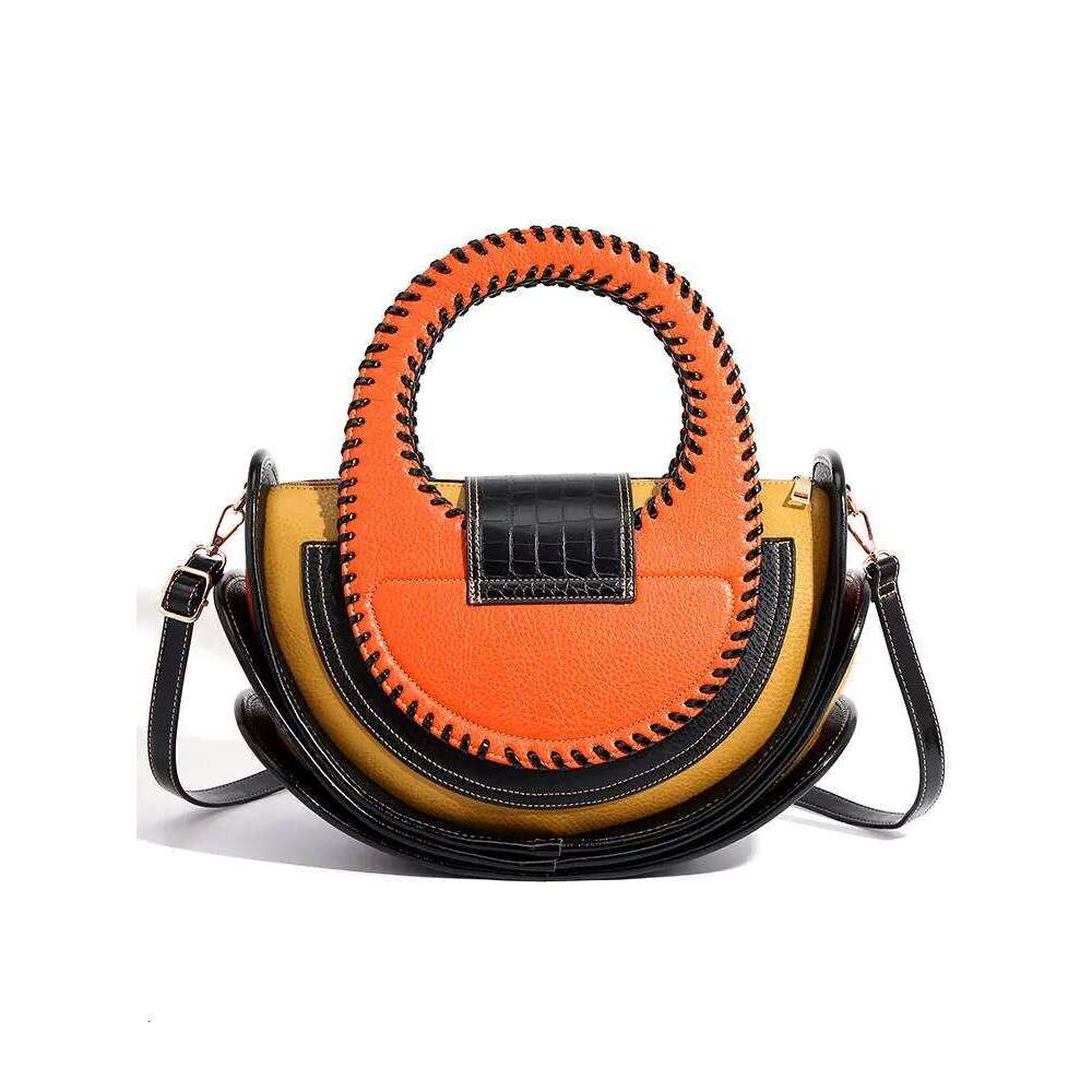 Woman Shoulder High-End Leather Purse Large Capacity Shopping Bag Fashion Designer Women's Top Handle Handbags Crossbody