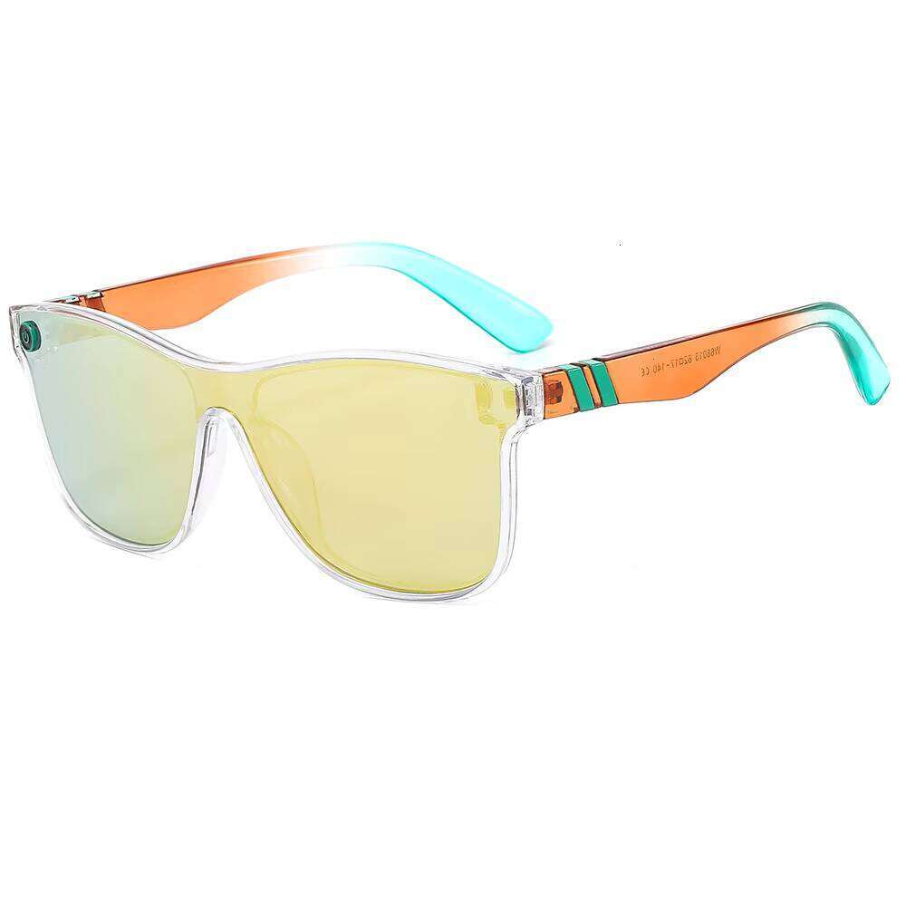 DHCollections High-End Men's Sunglasses Stylish Fashionable Design with Large Frame Integrated Tac Lenses for Sports Use