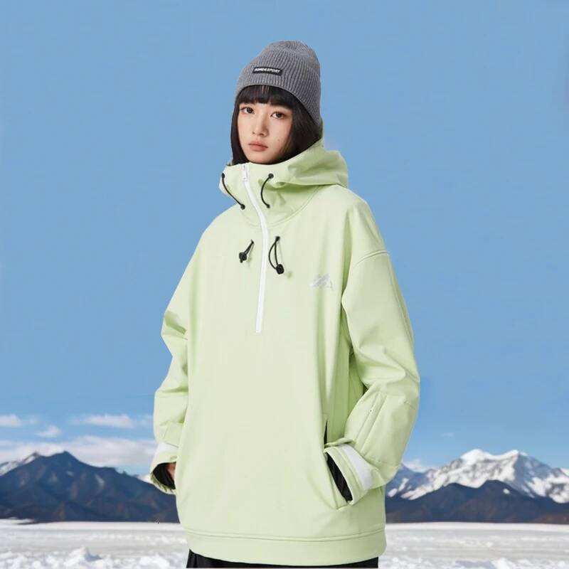 Ddmyoutdoor New Couple S Skiing Jackets Winter Warm Snow Clothes Pro Windproof Woman Ski Sport Hoodies Man Outdoor Snowboard Tracksuit Jogging Suit