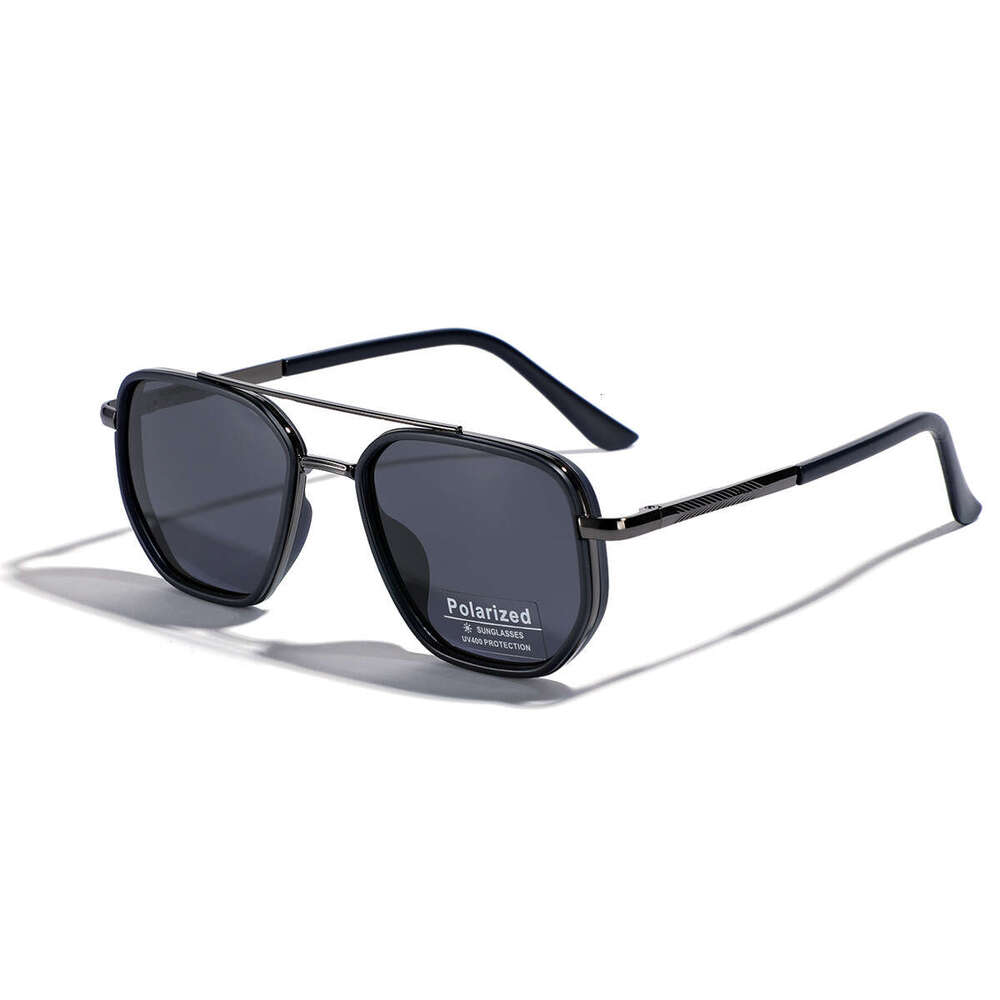 DHCollections Glasses TR90 Polarized Square Women Double Bridge Sunglasses for Female Drivers