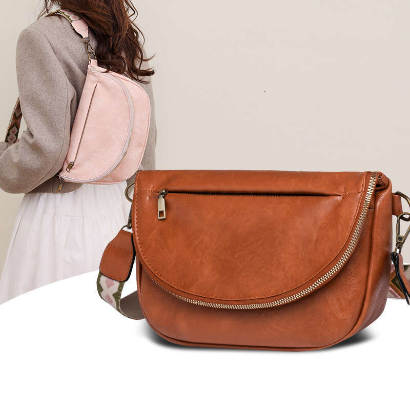 Bags Women's New Fashion Single Shoulder Crossbody Ladies' Casual Simple Chest Bag B5