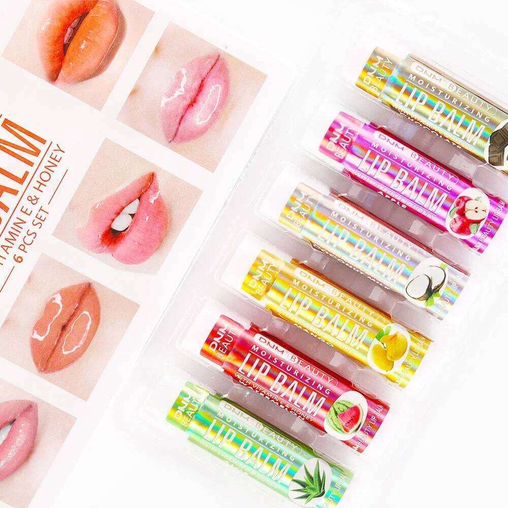 Fruit Balm Winter Fashion Moisturizing Oil Long-Lasting Clear Transparent Natural Aloe Lip Care Lipstick Makeup