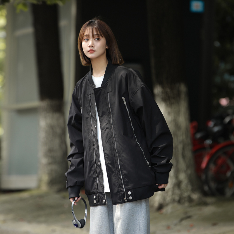 Ddmyoutdoor American Trendy Brand Top Spring Loose Casual Sports Men S And Women S Baseball Jacket Coat Jogging Suit