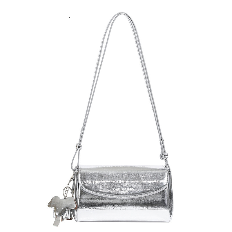 designer High-End Eel Pattern Underarm Small Bag for Women 2025 New Fashion Versatile Shoulder Crossbody Bag Hot-Selling Small Square Bag