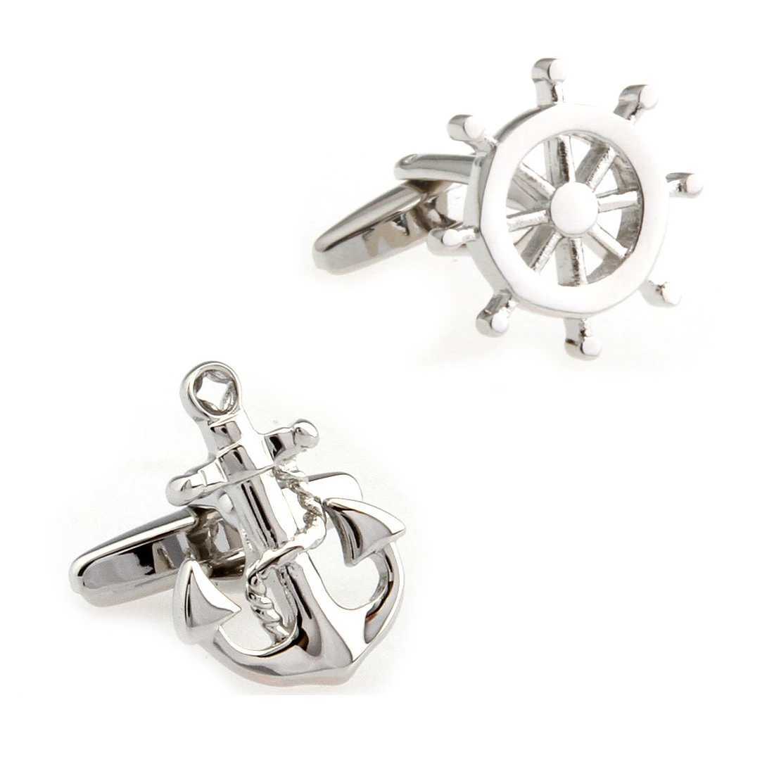 4 Styles TZG Trendy Cufflink Mens Cuff Link Lighthouse 1 Pair Shipping W250606