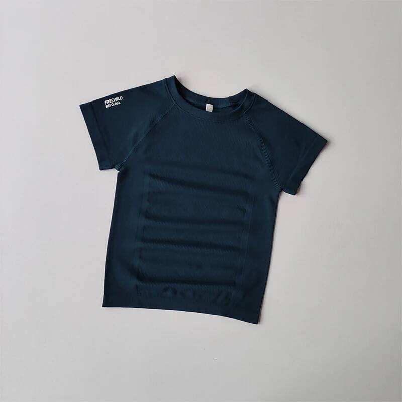 Short-sleeved Fiess Uniforms Breathable Casual Versatile Slim Running Skin-friendly Top Comfortable Quick-drying Shirts