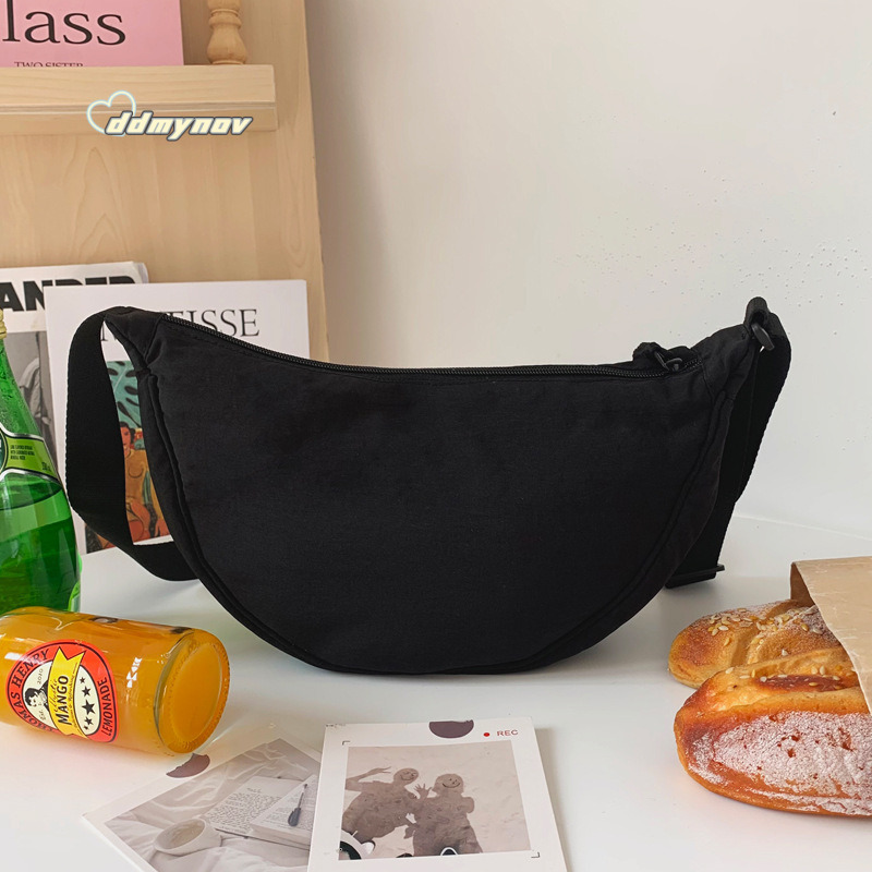 U Home Same Style 2023 Summer Crossbody for Women Trendy Dumpling Nylon Lightweight Small Versatile Single Shoulder Bag ddmynov