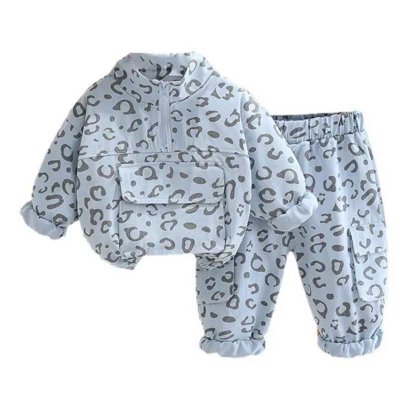 New Spring Autumn Fashion Baby Girls Clothes Suit Children Boys Jacket Pants 2Pcs/Sets Toddler Casual Costume Kids Tracksuits R250606