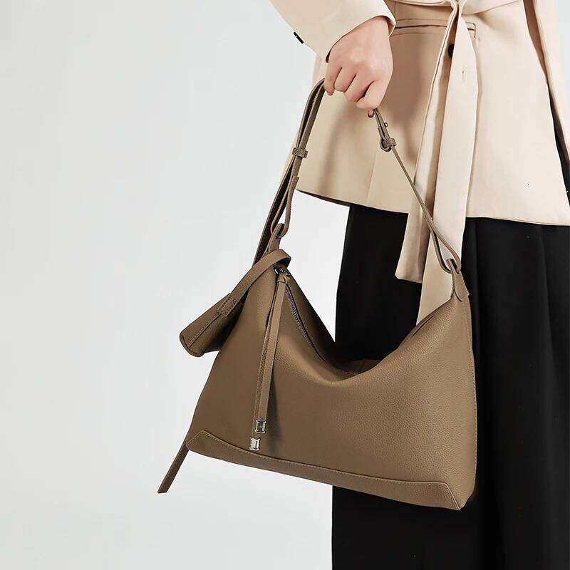 Designer Bags 2025 Women Natural Cow Genuine Leather Shoulder Ladies Vintage Designer Handbag Female Cowhide Fashion Retro Crossbody Bag Luxury Bag