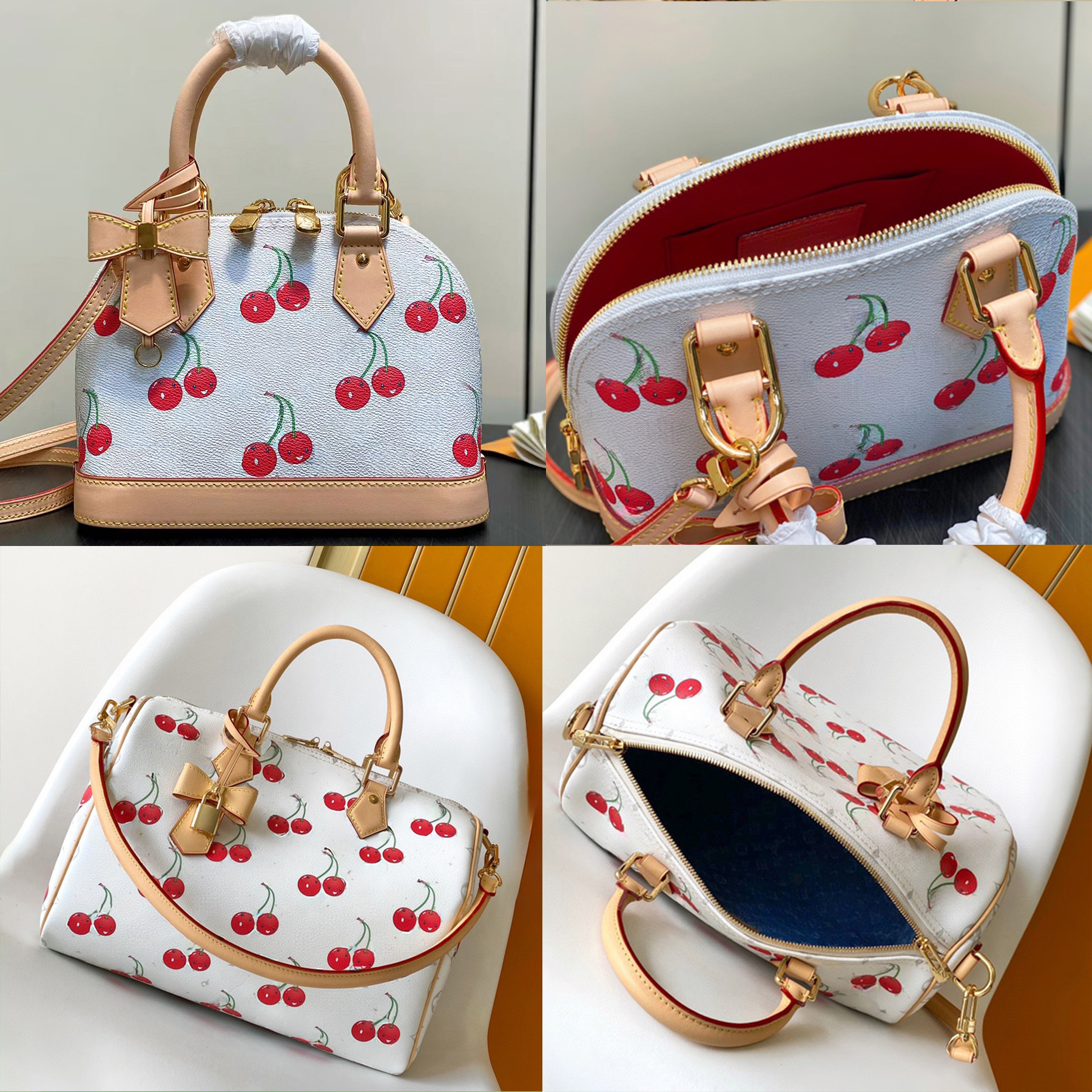 esigner bags shoulder bag leather takashi tm murakami handbag canvas women colorful bags fashion composite lady beach clutch tote woman bag purse wallets