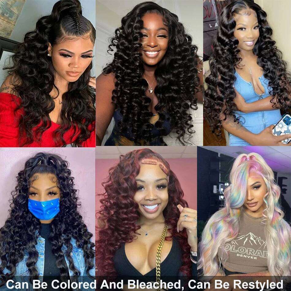 12A Peruvian Raw Virgin Unprocessed Human Hair With 4X4 Loose Wave Bundles And Closure Natural Black Color