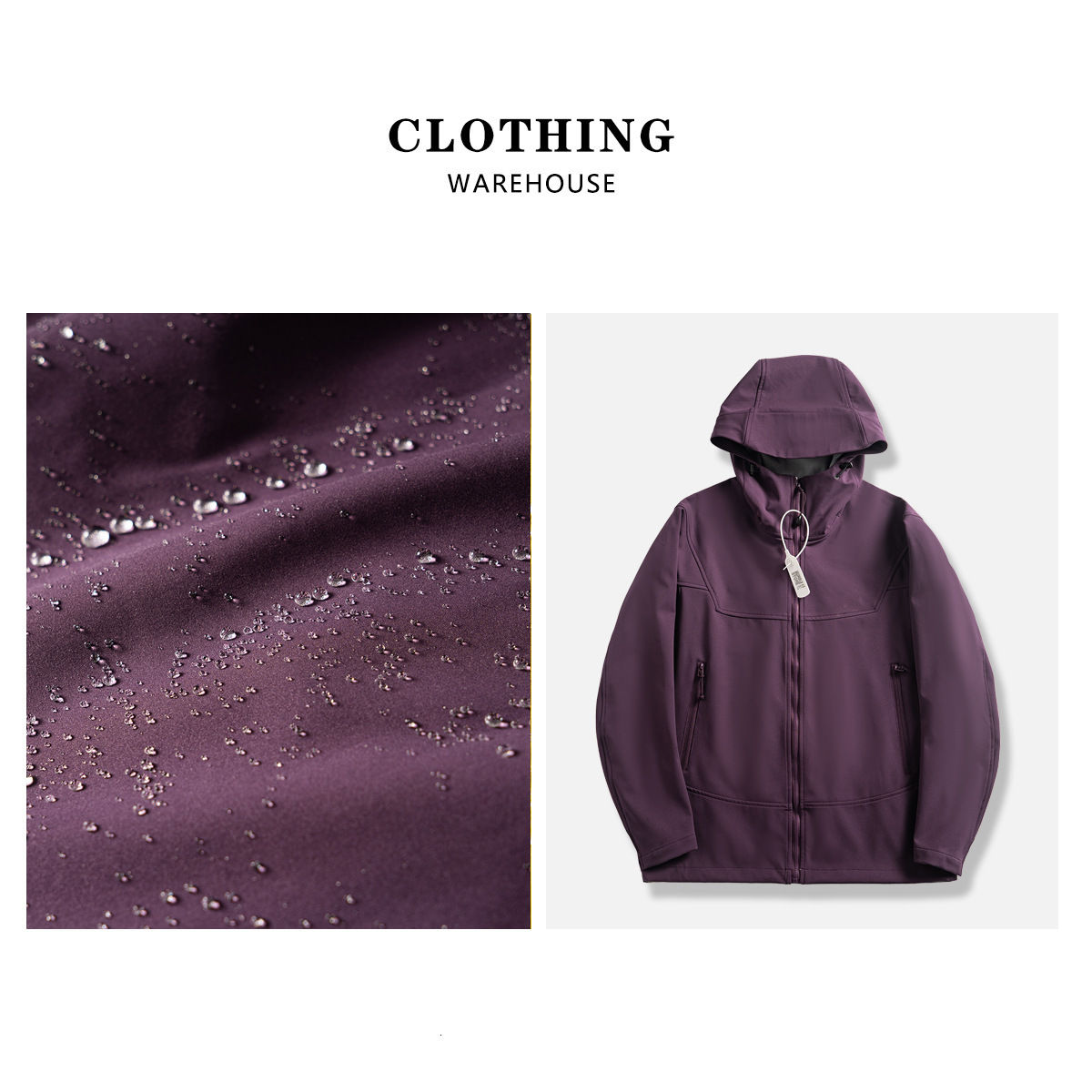 Ddmyoutdoor Gamma Style Men S Hoodie Waterproof Elastic Soft Shell Charge Outdoor Jacket Jackets