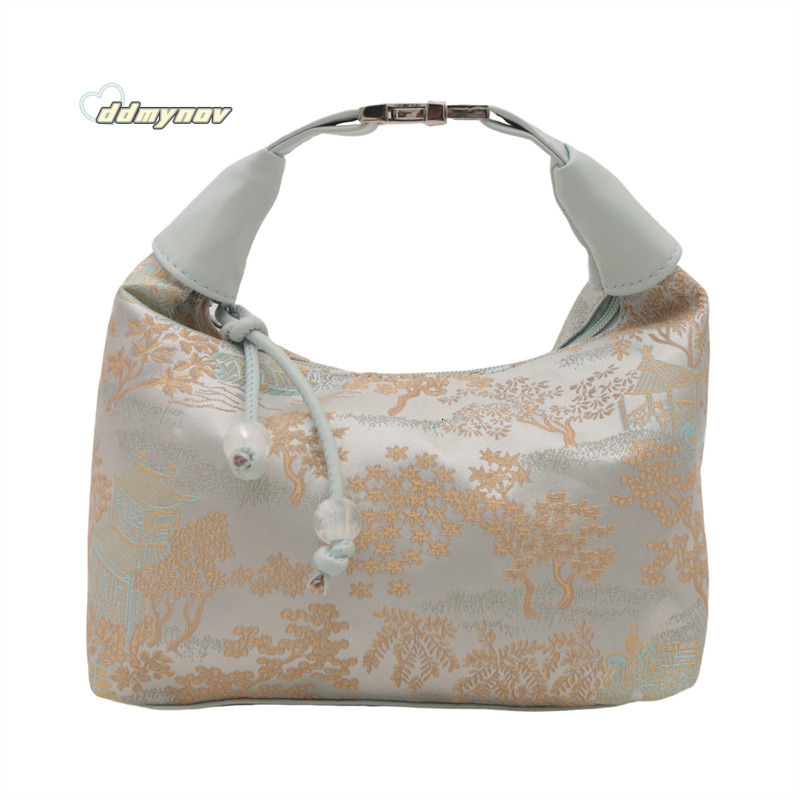 Handheld New Chinese Style National Trend Underarm 2024 Summer Embroidered Niche High-end Single Shoulder Crossbody Bag for Women