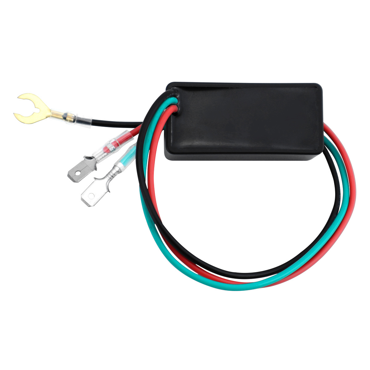 Car turn signal rocker switch with led light electronic flashing relay For dop-3x motorbike