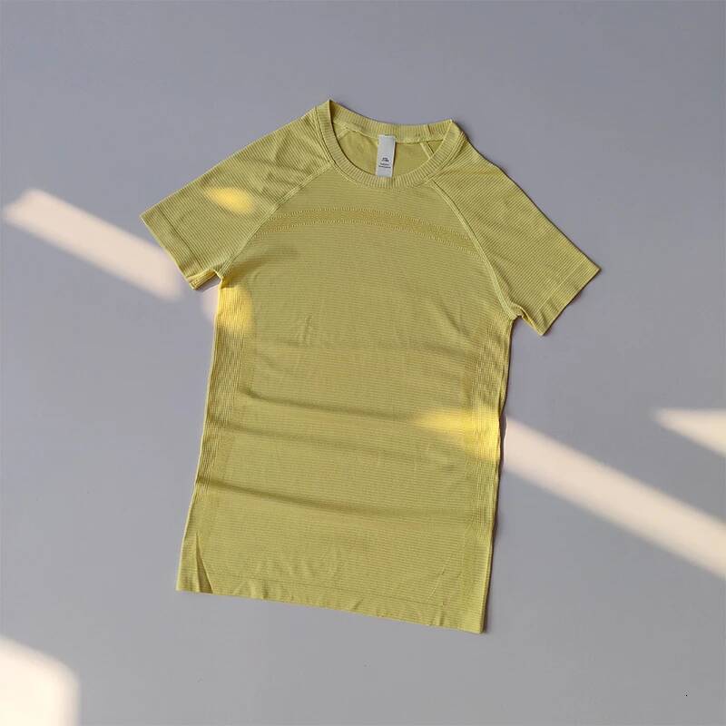 Round Neck Sports Short-sleeved Women's 2025 Spring and Summer New Yoga Suit Running Training Top Tight Slim Fiess T-shirt