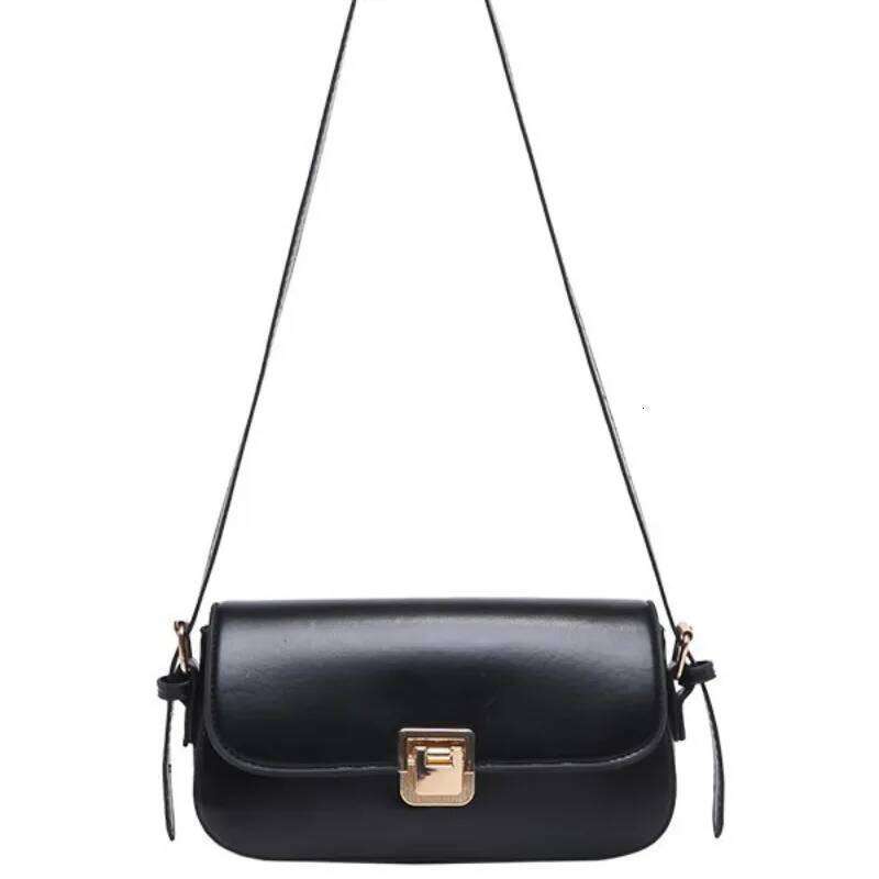 Saddle Women's 2025 New Fashionable And Simple Shoulder Crossbody Bag, Trendy Armpit Bag