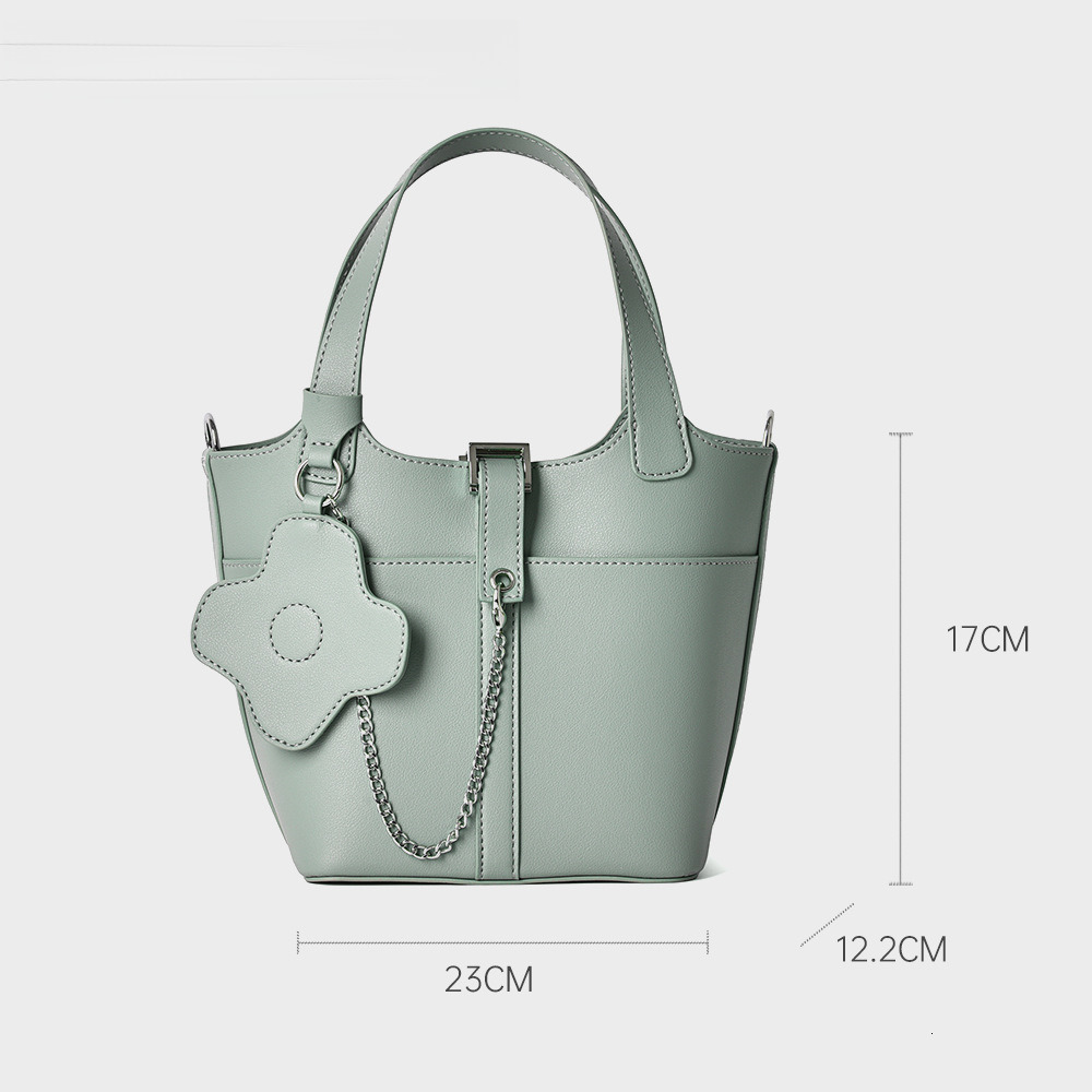 Free Shipping Bucket Bag For Women New Summer Versatile Flower Basket Shoulder Bag Handbag Designer Luxury Bags Mother And Child Women's Handbag 