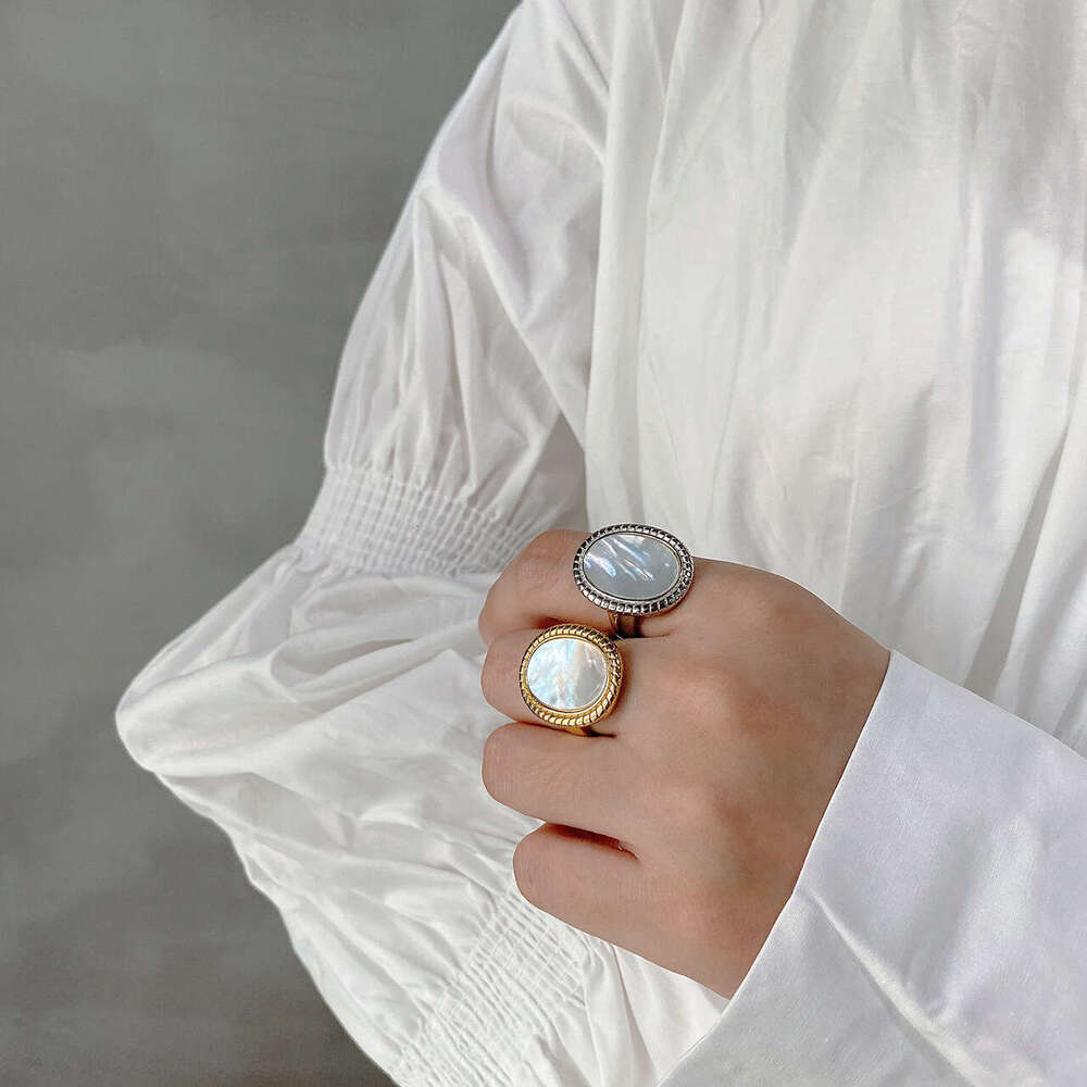 Designer Minimalist INDS Index Finger Ring - Solid Silver Shell for Korean & Japanese Styles