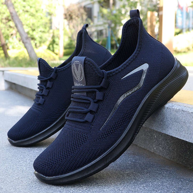 Spring Men's Casual Polyurethane Breathable Mesh Outdoor Sports Shoes Men