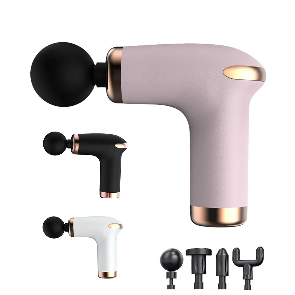 Portable Fascia Gun Tap Massager Body Back and Neck Leg Percussion Massager USB Charging Handheld Massager Deep Tissue Muscle 250605