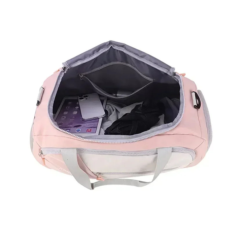 Men Women Waterproof Gym Sports Bags Fitness Training Backpacks Large Capacity Outdoor Travel Duffle Bag Shoulder Handbag 250605