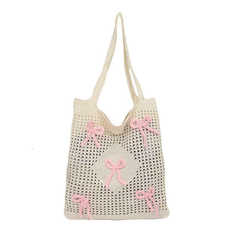 Korean Style Trendy Woven New Textured Fresh Shoulder Crossbody Fashionable Women's Bag B5