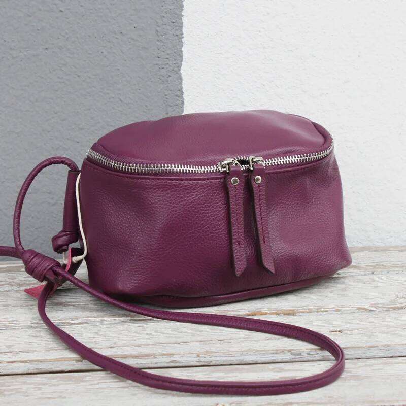 Real Leather Mini Square Women Fashion Lightweight Crossbody Thin Strap Samll Handbag Everyday Purse Shoulder Bag 2025/06/06