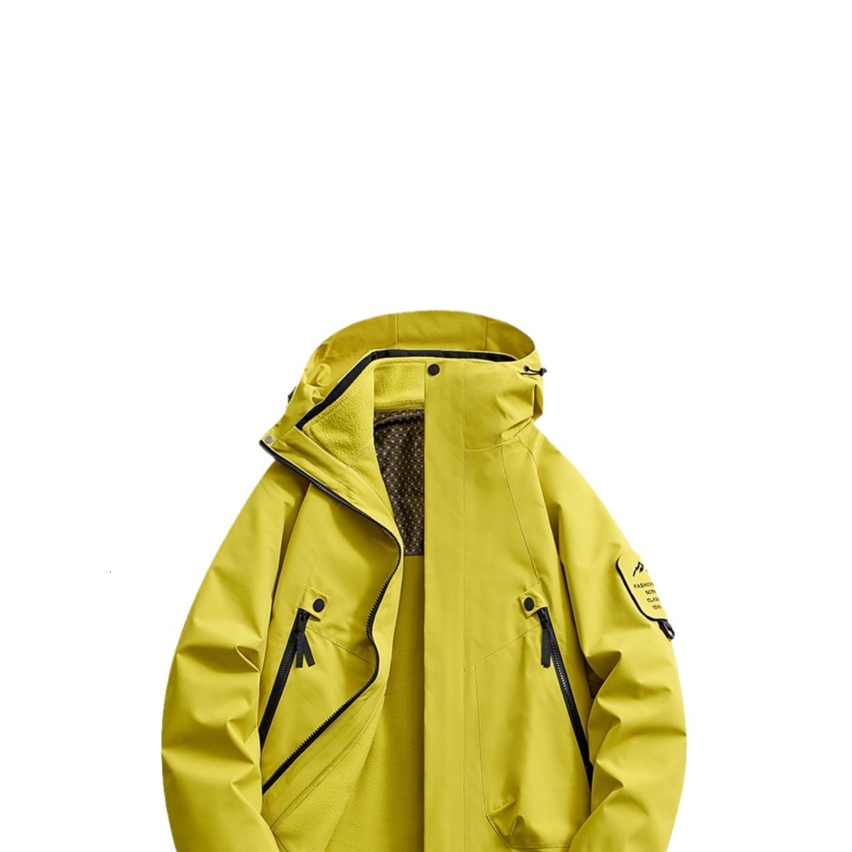 Ddmyoutdoor Autumn Winter New Assault Suit Three In One For Men And Women Outdoor Hiking Fleece Jacket Inner Lining Two Piece Set Made Of Graphene Jac